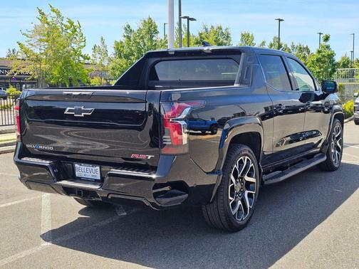 Black 2025 Chevrolet Silverado EV RST
