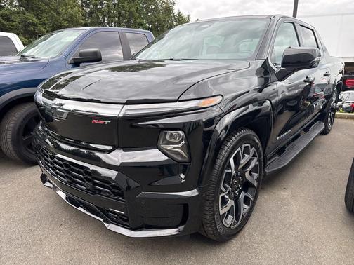 Black 2025 Chevrolet Silverado EV RST