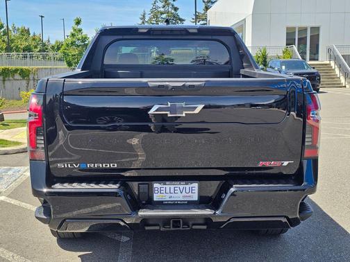 Black 2025 Chevrolet Silverado EV RST