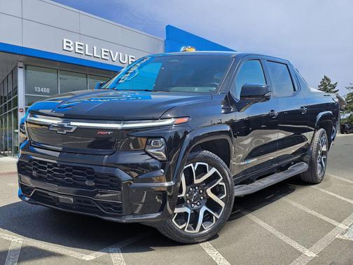 Black 2025 Chevrolet Silverado EV RST