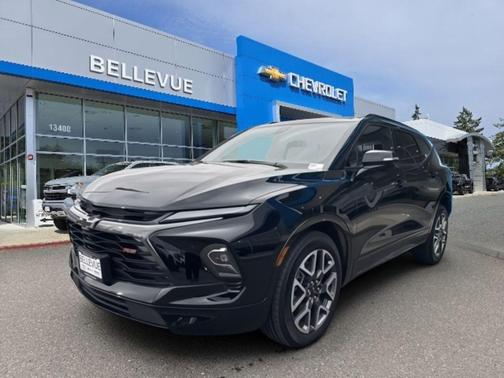 Black 2025 Chevrolet Blazer RS