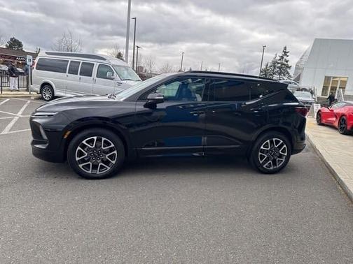 Black 2025 Chevrolet Blazer RS