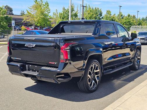 Black 2025 Chevrolet Silverado EV RST