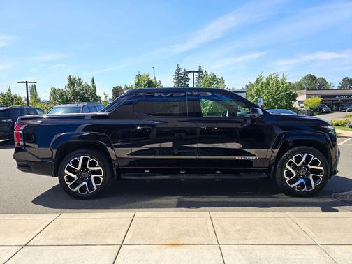 Black 2025 Chevrolet Silverado EV RST