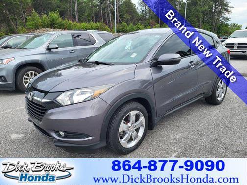 Gray 2017 Honda HR-V EX