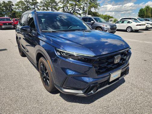 Canyon River Blue Metallic 2025 Honda CR-V Hybrid Sport AWD