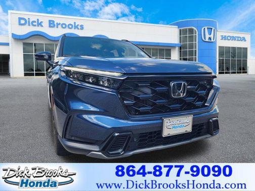 Canyon River Blue Metallic 2025 Honda CR-V Hybrid Sport AWD