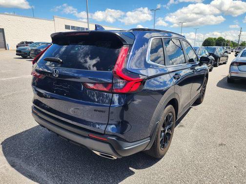 Canyon River Blue Metallic 2025 Honda CR-V Hybrid Sport AWD