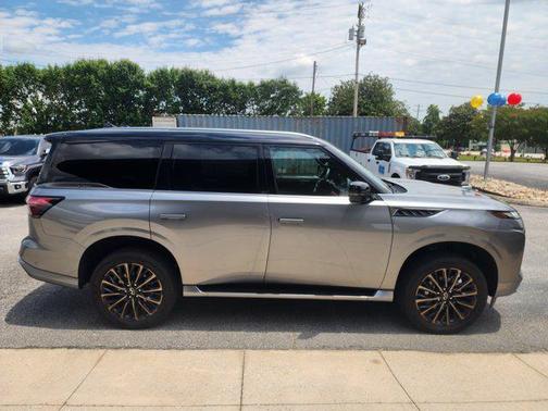 Dynamic Metal/Black Obsidian 2025 INFINITI QX80 AUTOGRAPH AWD
