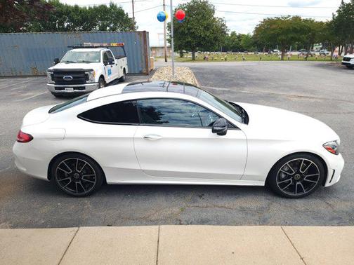 Polar White 2021 Mercedes-Benz C-Class Coupe