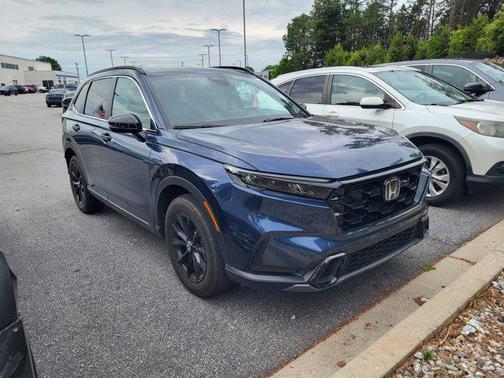 CANYON RIVER BLUE METALLI 2024 Honda CR-V Hybrid Sport AWD