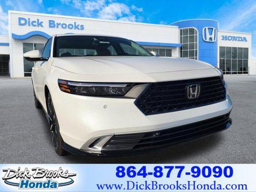 PLATINUM WHITE 2026 Honda Accord Hybrid Touring