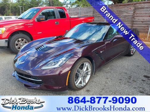 Black Rose Metallic 2018 Chevrolet Corvette Stingray