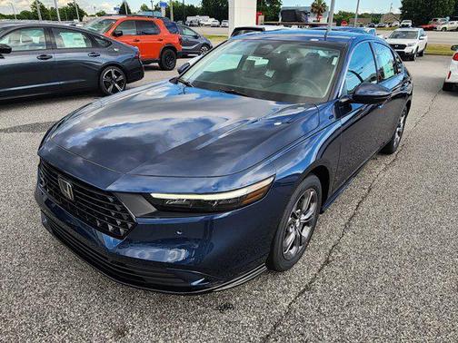 CANYON RIVER BLUE 2026 Honda Accord Hybrid EX-L