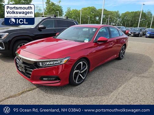 San Marino Red 2019 Honda Accord Sport 2.0T