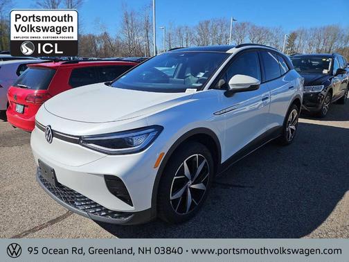 Opal White Pearl Effect 2023 Volkswagen ID.4 Pro S