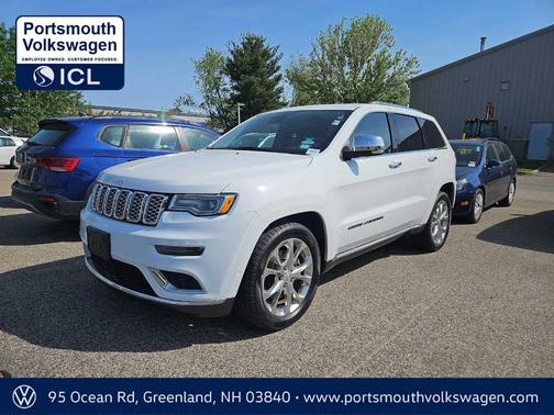 Bright White Clearcoat 2020 Jeep Grand Cherokee Summit