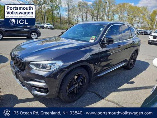 Dark Graphite Metallic 2019 BMW X3 xDrive30i
