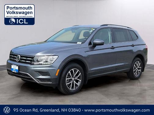 Platinum Gray Metallic 2021 Volkswagen Tiguan 2.0T S