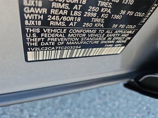 2026 Volkswagen Atlas Cross Sport 2.0T SE