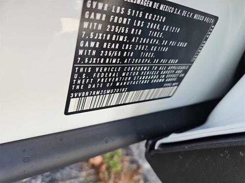 2025 Volkswagen Tiguan 2.0T S