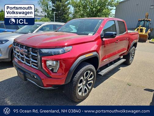 Volcanic Red 2024 GMC Canyon AT4