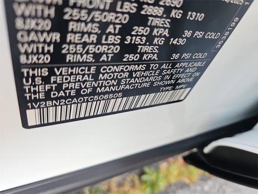 2026 Volkswagen Atlas 2.0T SEL