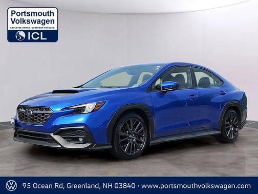 World Rally Blue Pearl 2023 Subaru WRX Premium
