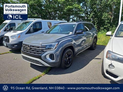 Pure Gray 2026 Volkswagen Atlas 2.0T Peak Edition