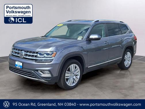 Platinum Gray Metallic 2019 Volkswagen Atlas 3.6L SEL