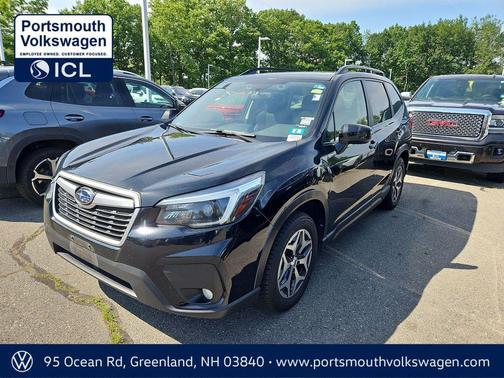 Crystal Black Silica 2021 Subaru Forester Premium