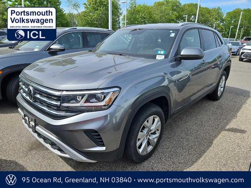 Platinum Gray Metallic 2021 Volkswagen Atlas Cross Sport 2.0T S