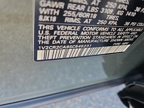 2025 Volkswagen Atlas 2.0T Peak Edition