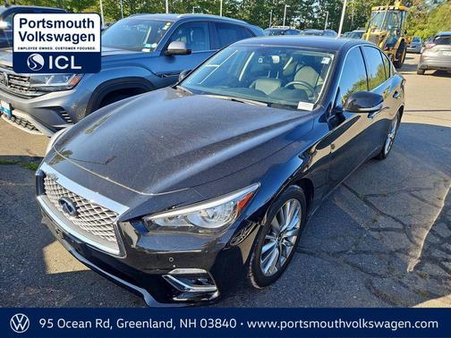 Black Obsidian 2023 INFINITI Q50 LUXE