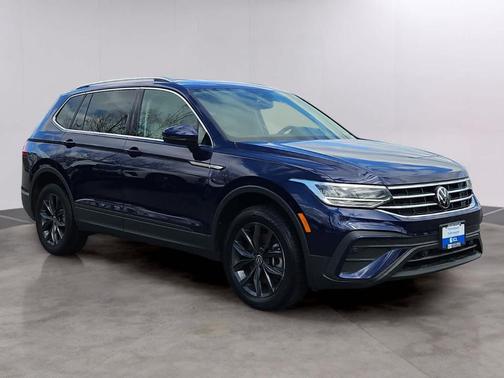 Atlantic Blue 2022 Volkswagen Tiguan 2.0T SE