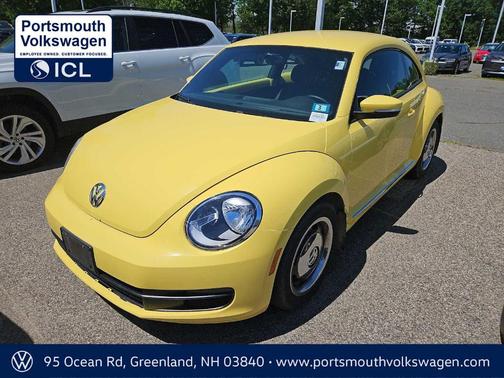 Yellow 2012 Volkswagen Beetle 2.5L