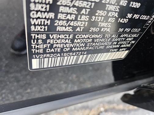 2025 Volkswagen Atlas 2.0T SEL Premium R-Line