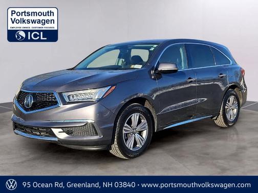 Modern Steel Metallic 2020 Acura MDX 3.5L