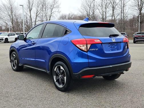 Aegean Blue Metallic 2018 Honda HR-V EX