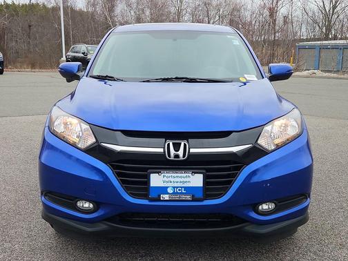 Aegean Blue Metallic 2018 Honda HR-V EX