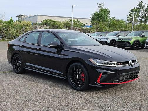 Deep Black Pearl 2026 Volkswagen Jetta GLI 2.0T Autobahn