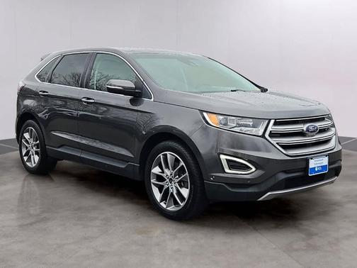 Magnetic Metallic 2015 Ford Edge Titanium