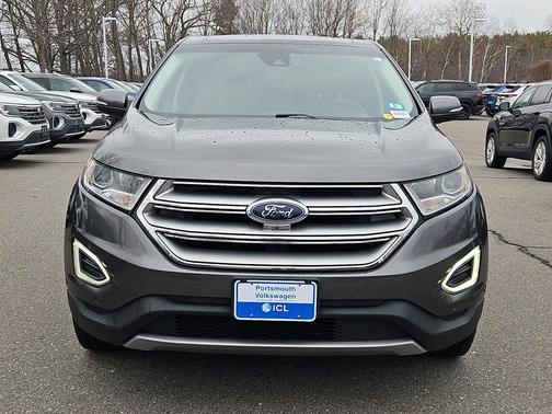 Magnetic Metallic 2015 Ford Edge Titanium