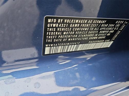 2025 Volkswagen Golf GTI 2.0T SE
