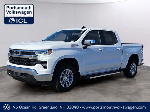 Summit White 2022 Chevrolet Silverado 1500 LT
