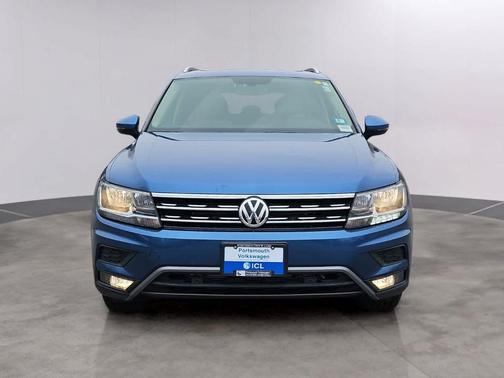Silk Blue Metallic 2019 Volkswagen Tiguan 2.0T SEL
