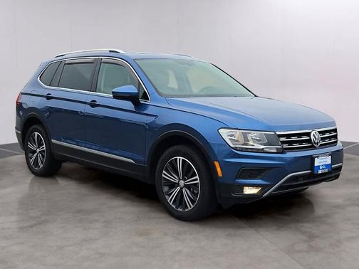 Silk Blue Metallic 2019 Volkswagen Tiguan 2.0T SEL