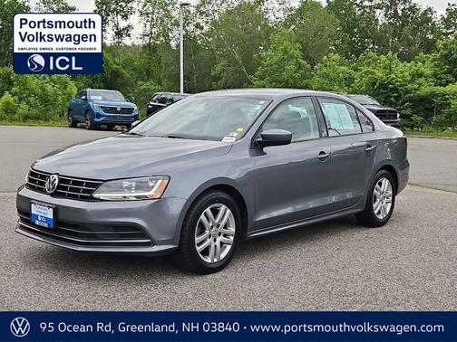 Platinum Gray Metallic 2018 Volkswagen Jetta 1.4T S