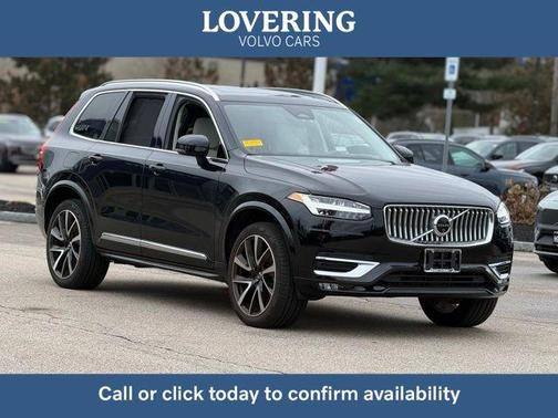 Onyx Black 2024 Volvo XC90 B6 Ultimate Bright Theme 6-Seater