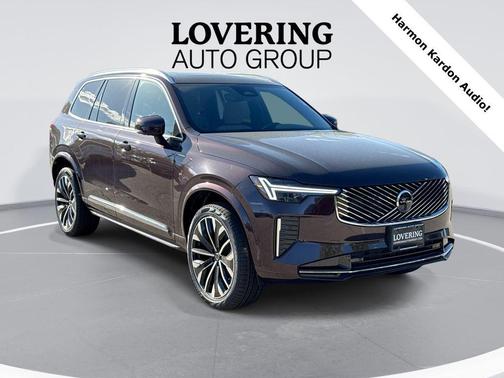 Mulberry Red 2026 Volvo XC90 B6 Plus 6-Seater